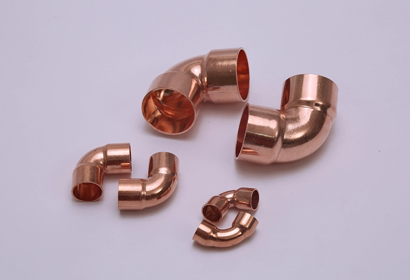 Medical Degreased Copper Elbow Fittings