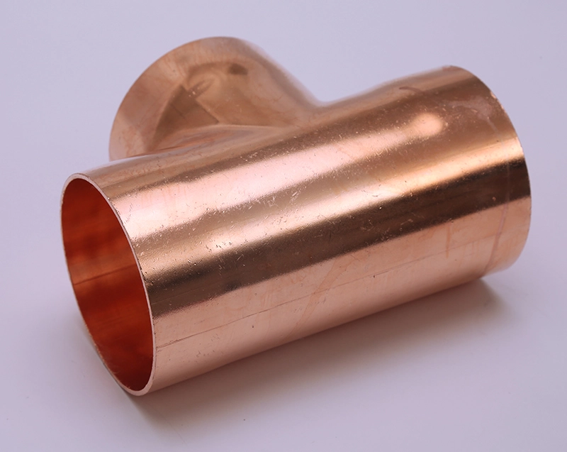 Medical Degreased Copper Tee Fittings